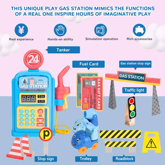 Alternative view of Gas Station Pretend Play