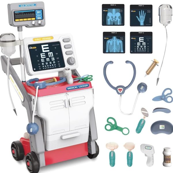 Medical Cart Pretend Play Set 