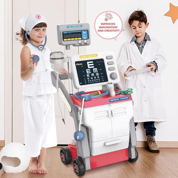 Alternative view of Medical Cart Pretend Play Set 