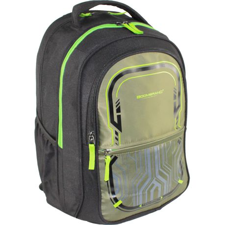 Boomerang Polyester and Microfibre Thick Padded Laptop Techpack BackPack