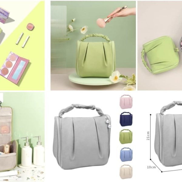 Alternative view of Wash Bag Hanging Toiletry Bag Travel Jewelry Cosmetic Case Gift