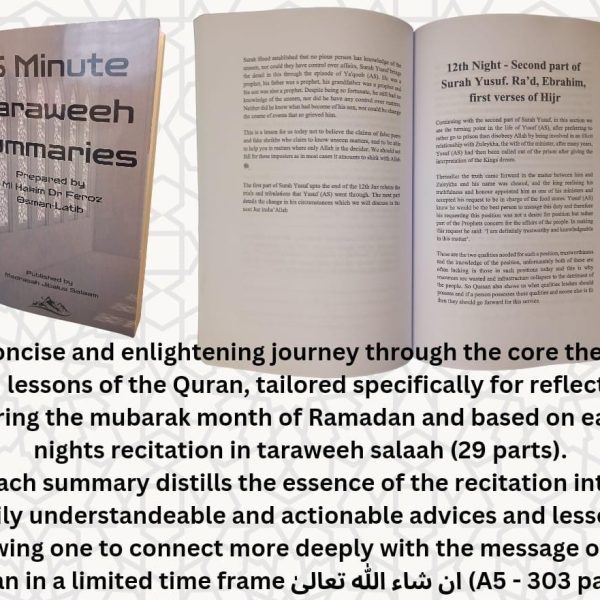 15 Minute Taraweeh Summaries
