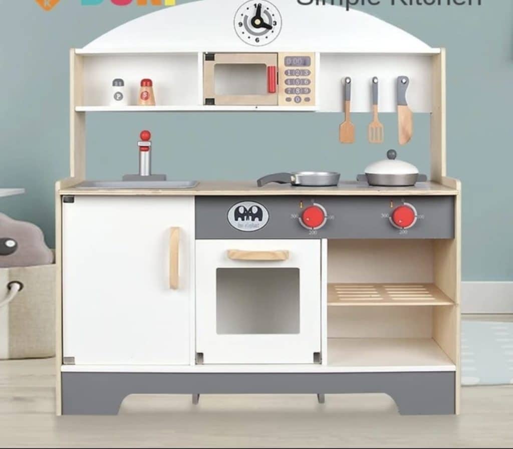 Simple Style Wooden Kitchen Set – The Little Gift Boutique