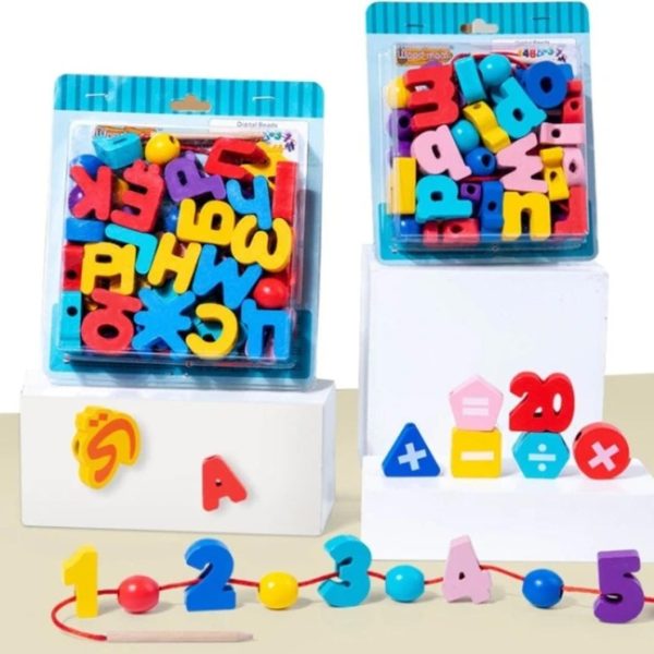 Wooden Threading Toy