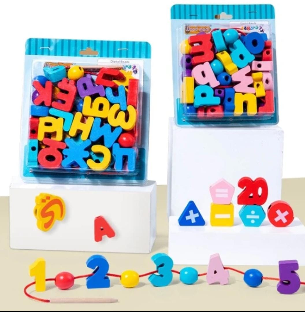 Wooden Threading Toy