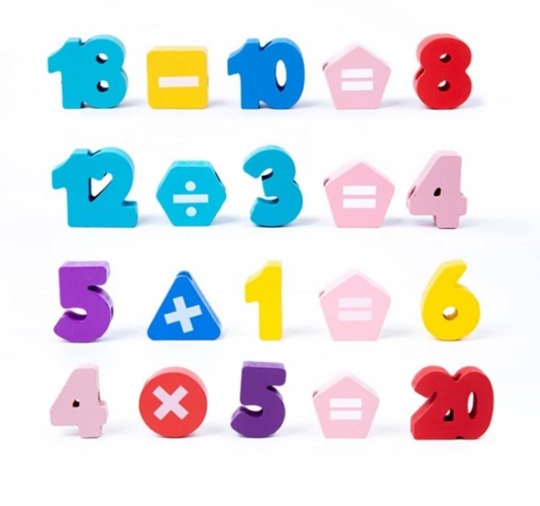 Wooden Threading Toy - Image 4