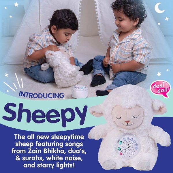 Alternative view of Sheepy Toy