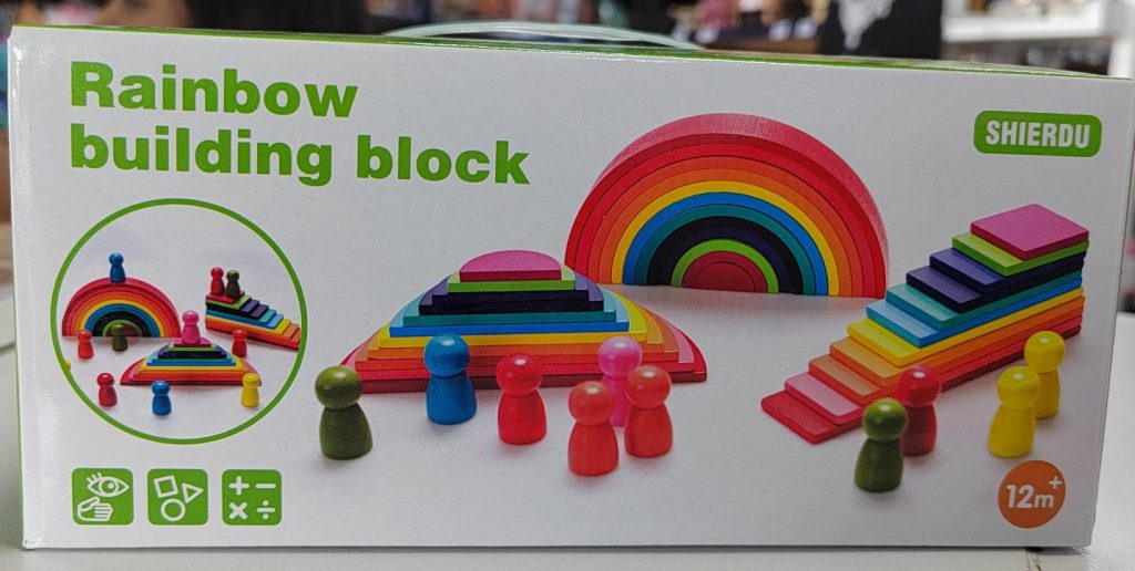 Building Block R Rainbow Building Block