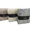 Luxurious Block Rabbit Fur Throws