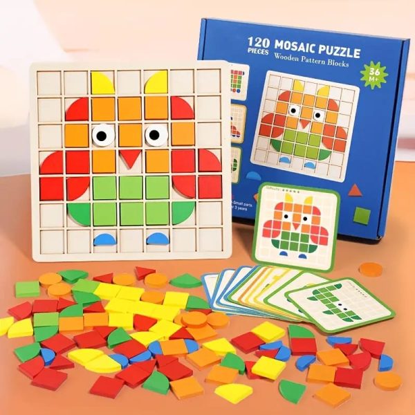 120 Mosaic Puzzle