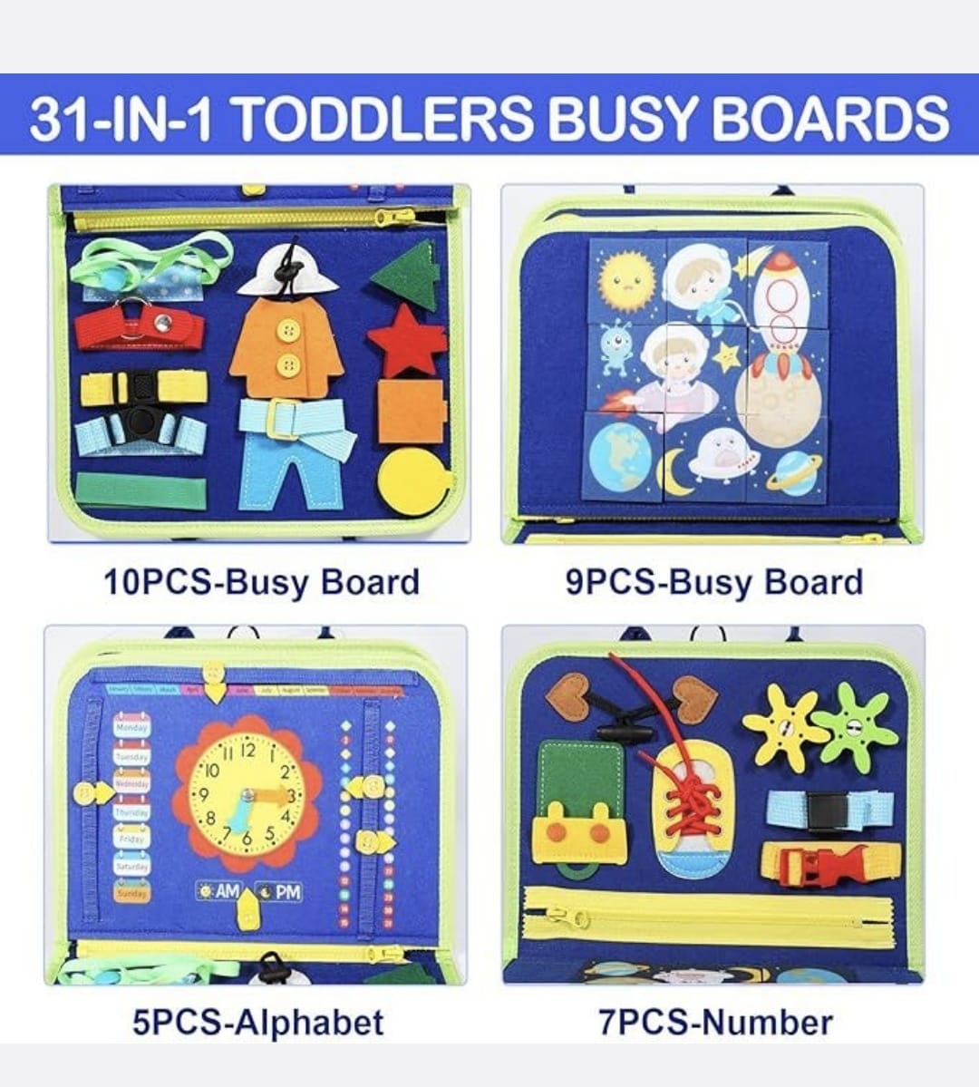 Toddler Busy Books - Image 4