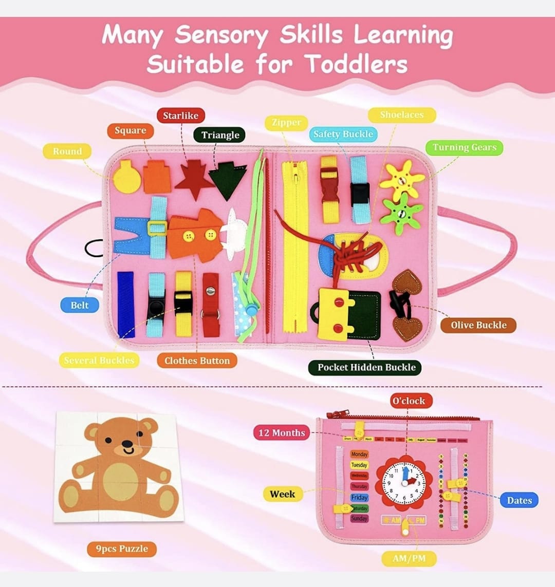 Toddler Busy Books - Image 5