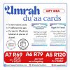 Umrah Du'aa Cards - A5 In a Folder