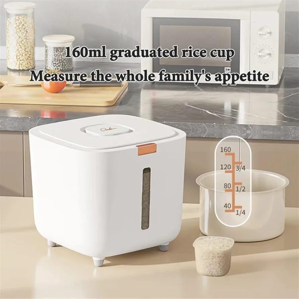 Alternative view of 10KG Storage Kitchen Container Storage Box With Lid