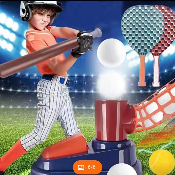 Baseball With Rackets 2 in 1 Baseball and Racquet Sport
