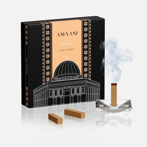 Amaani Premium Oud Bricks - Oud Palestine