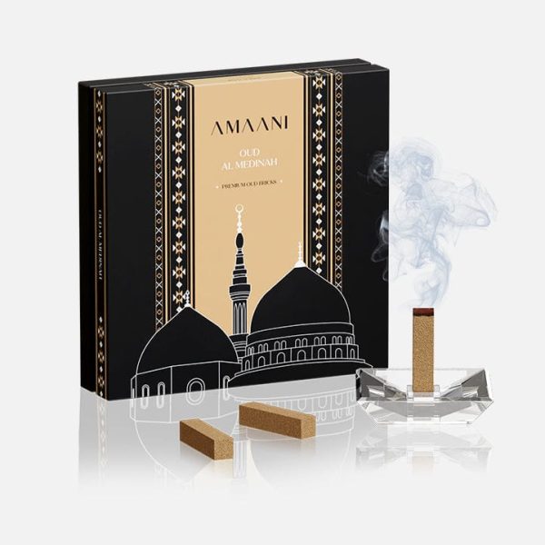 Amaani Premium Oud Bricks - Oud Al Medina