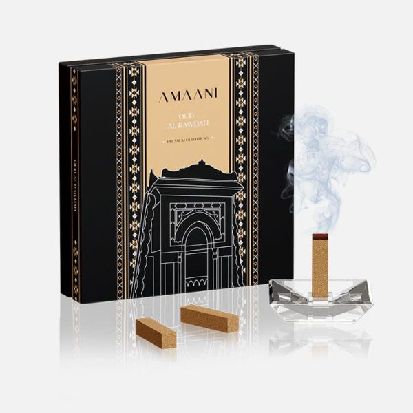 Amaani Premium Oud Bricks - Oud Al Rawdah