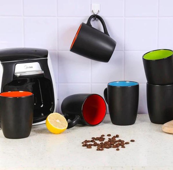 Ceramic Black Mugs
