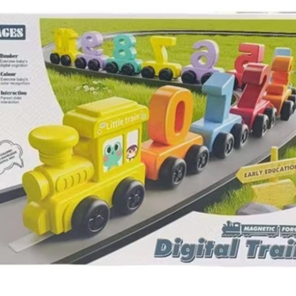 Alternative view of Magnetic Digital Train