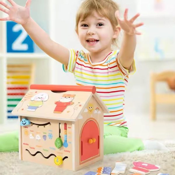 Alternative view of Wooden Busy House