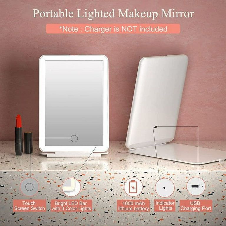 LED Rechargeable Travel Vanity Mirror - Image 5