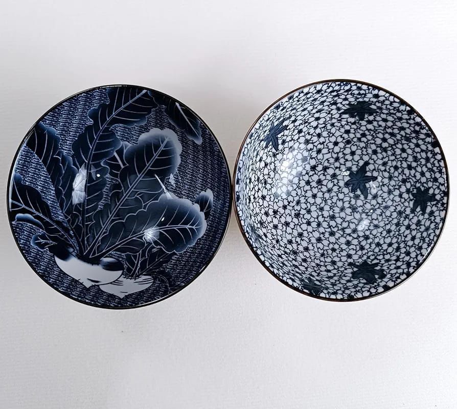 Japanese Style Ceramic set of 4 - Image 5