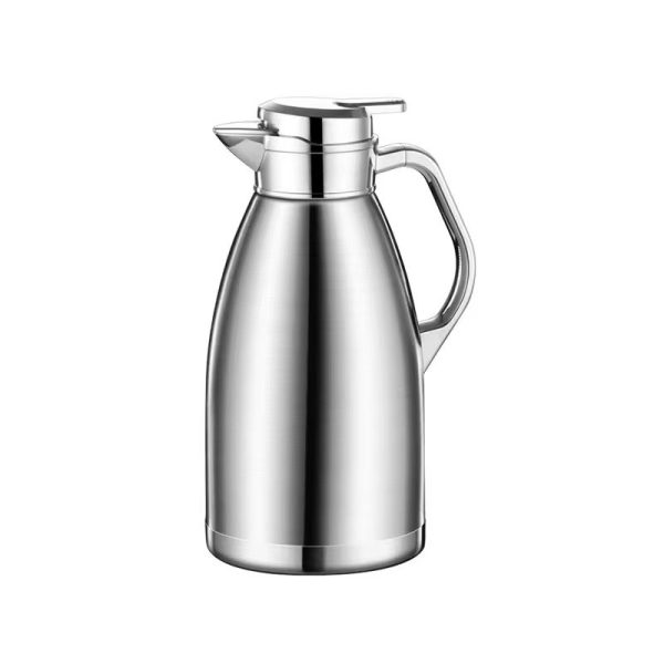 Flask Silver Round