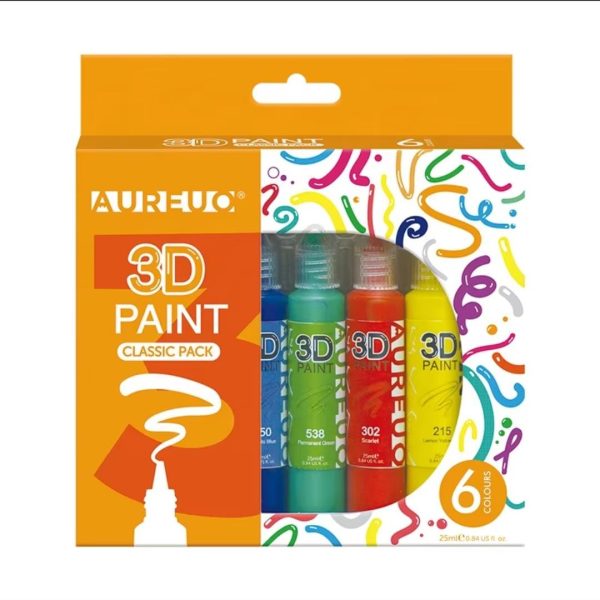 3D Paint 6 Pack