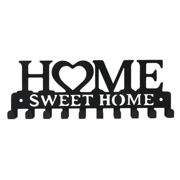 Home Sweet Home Wall mounted Key Ring Holder