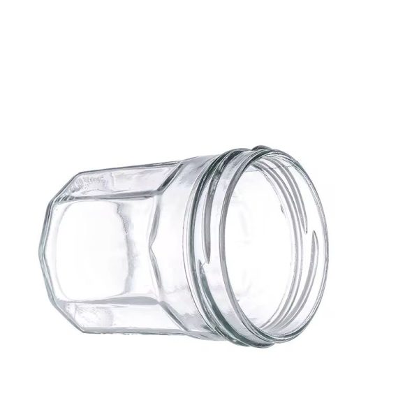 Alternative view of Mini Round Glass Honey Jars x 10