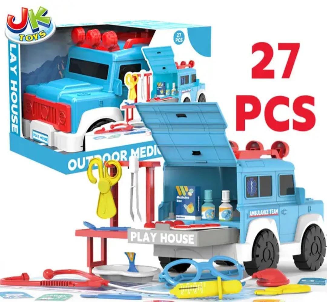 Role Play Toy - Outdoor Medical Team and Outdoor Dessert Shop