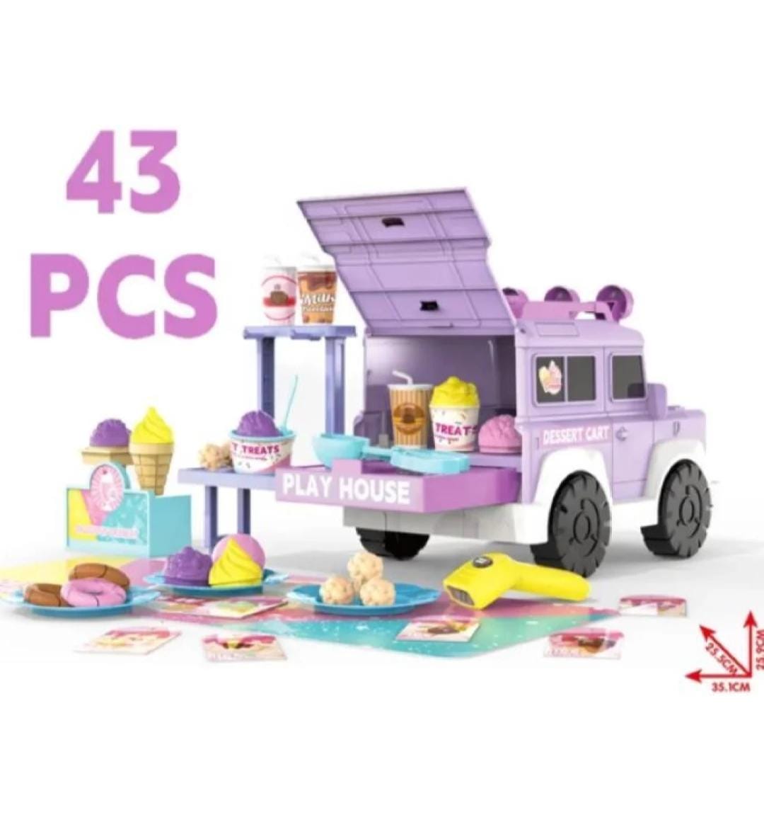 Role Play Toy - Outdoor Medical Team and Outdoor Dessert Shop - Image 4