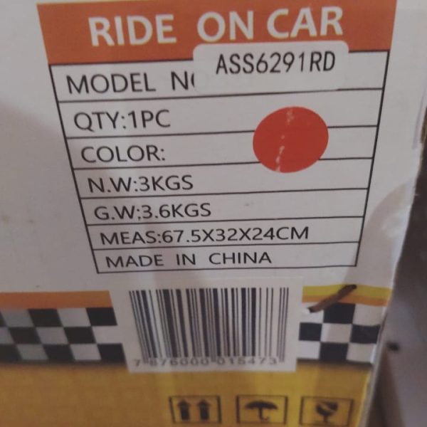 Alternative view of Mothers Choice Ride on Car
