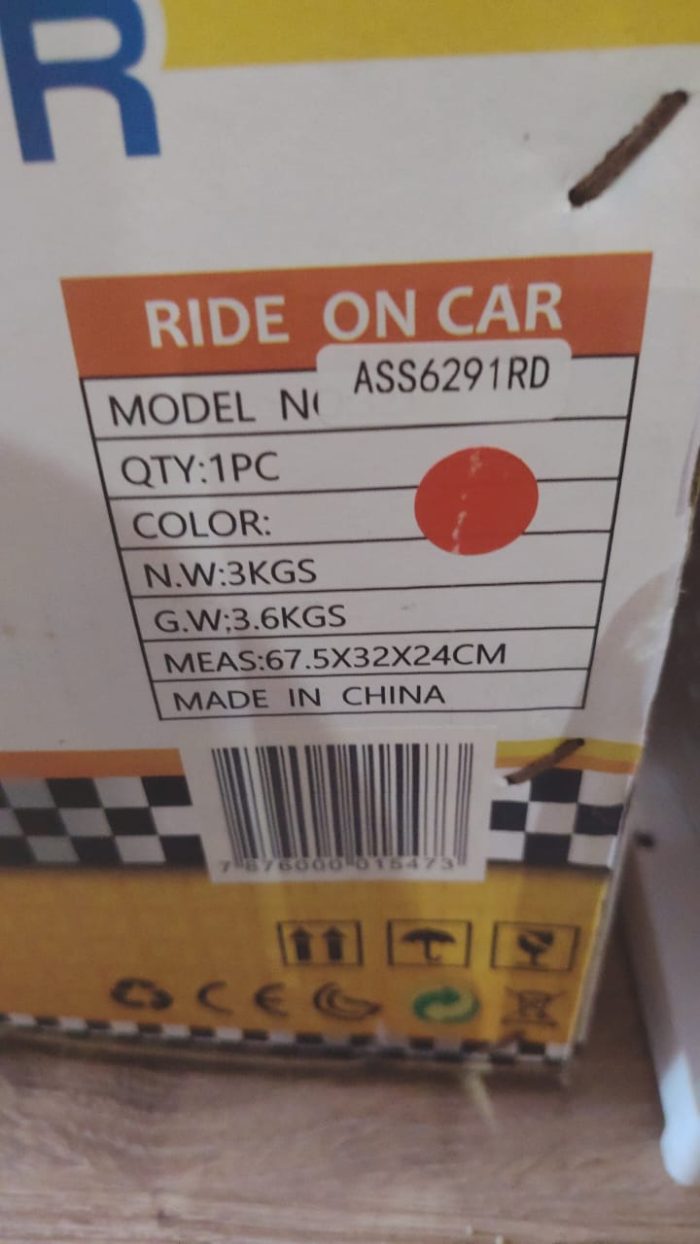Mothers Choice Ride on Car - Image 2