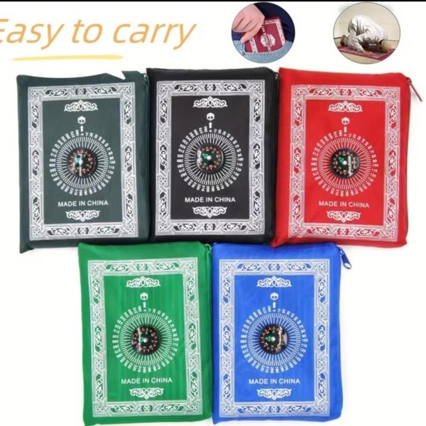 Travel Pocket Musallah with compass