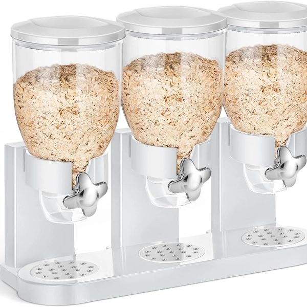Modern Triple Cereal Dispenser