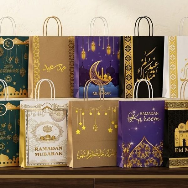 Alternative view of Eid Mubarak Paper Gift Bags