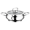 O.M.S Collection Oval 12cm Stainless steel mini pot