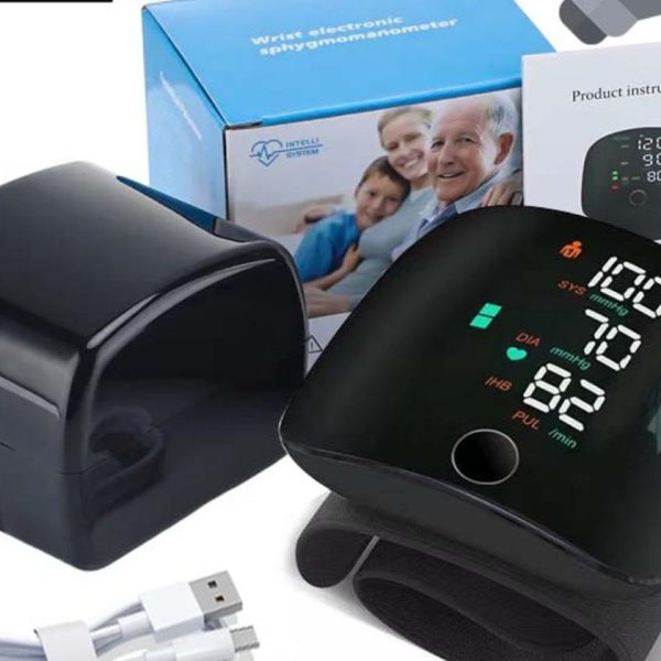 Automatic Rechargeable Digital Wrist Blood Pressure Monitor