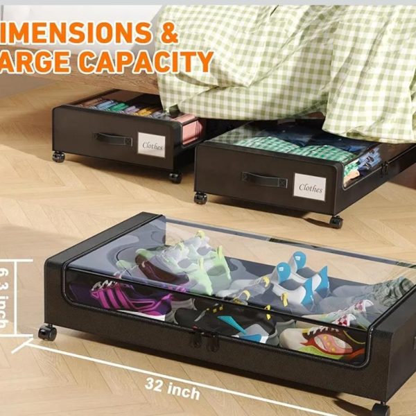 Roller Under Bed Storage Container