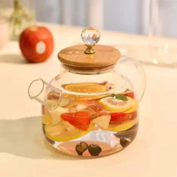 Alternative view of 7PC Glass Tea Pot Set with Stand