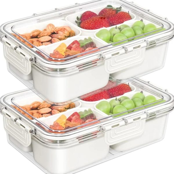 4 Division Snack Box Container