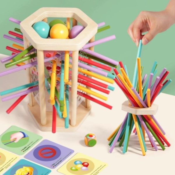 Wooden Stick Balancing Game