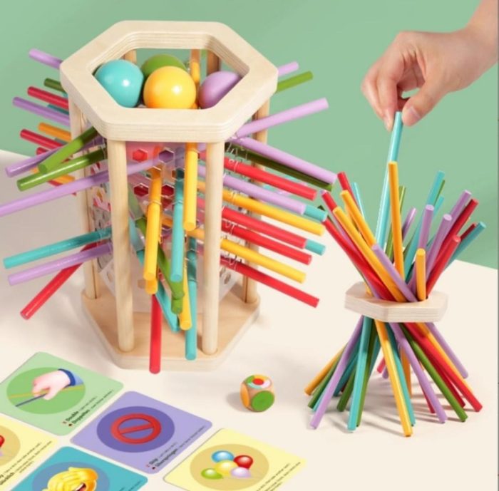 Wooden Stick Balancing Game