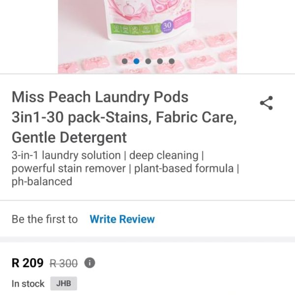 Alternative view of Bloom Well Miss Peach Laundry Pods