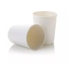 Double Walled Coffee Kraft Cups - White