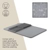Danny Home Microfiber Drain Rack Placemat Set