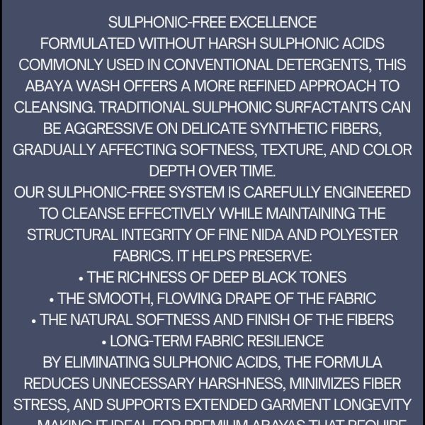 Alternative view of Gentle Abaya Fabric Wash