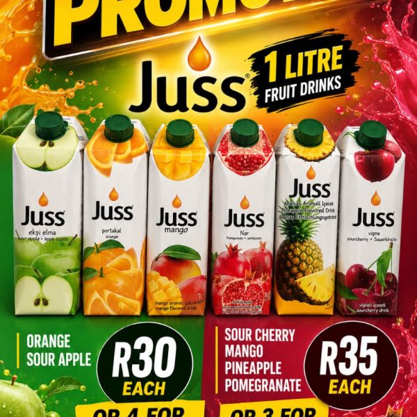 Juss 1 litres ( 3 x 1L)